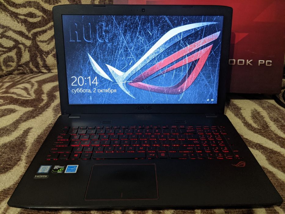 Купить Ноутбук Asus Rog Gl552vw Gl552vw-Dm351